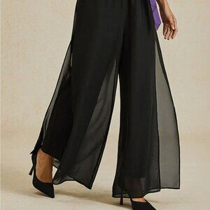 Elegant Chiffon Pants